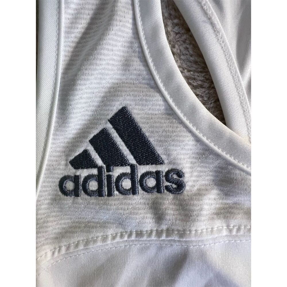 Adidas Women's Climacool Compression Tank Top White Standard Size S Sleeveless - Picture 4 of 8